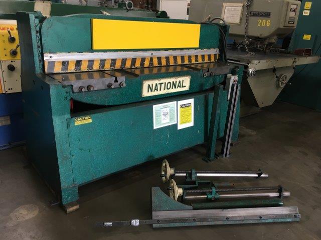 1/4" x 6' NIAGARA ... PLATE METAL SHEAR